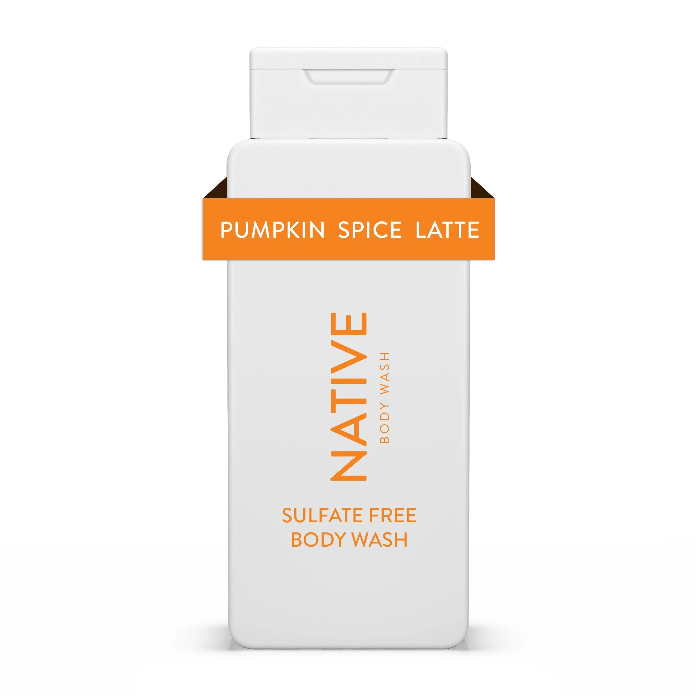 Native Body Wash, Pumpkin Spice Latte, Sulfate Free, Paraben Free, for Men and Women, 18 oz | Walmart (US)