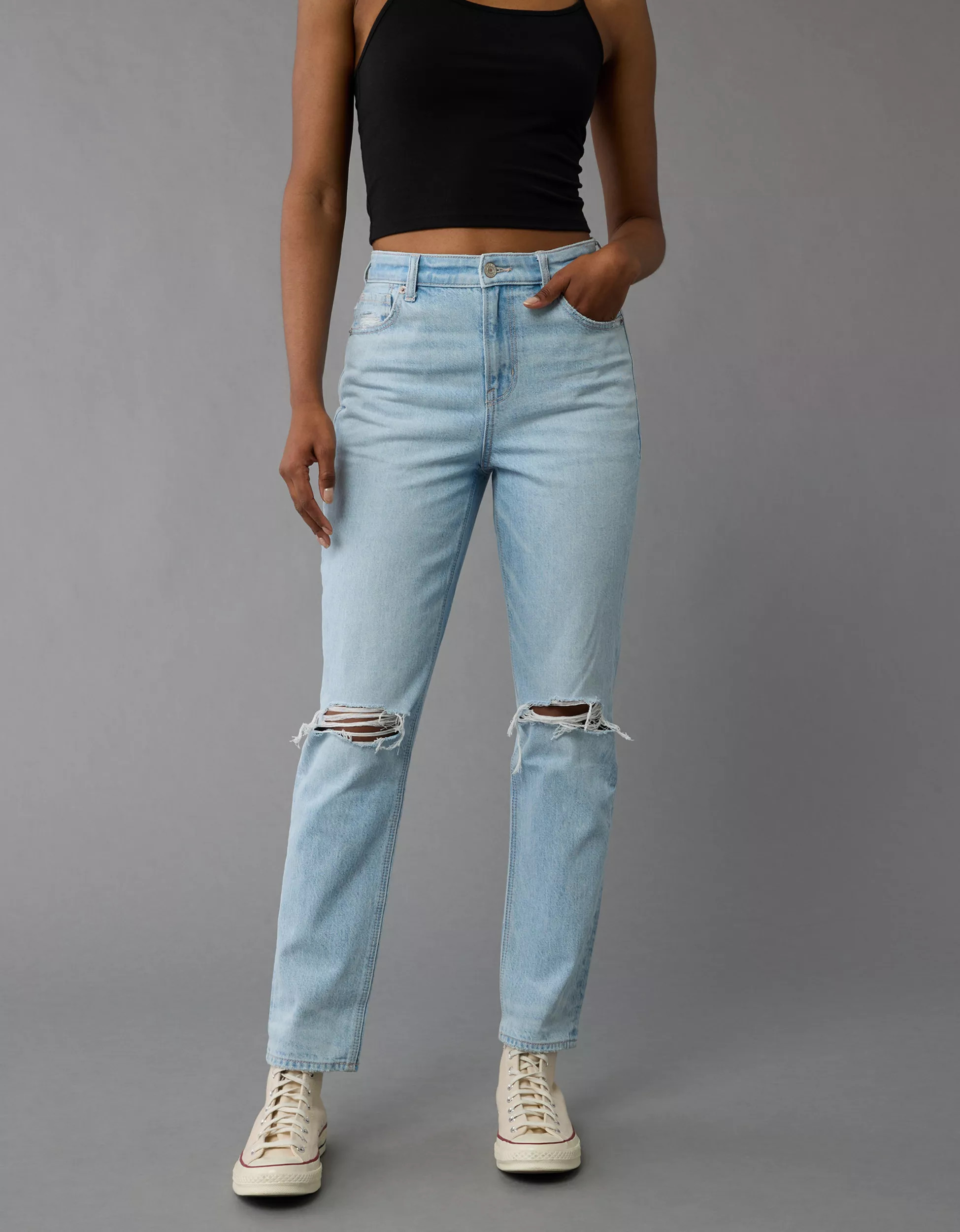 AE Ripped Mom Jean | American Eagle Outfitters (US & CA)