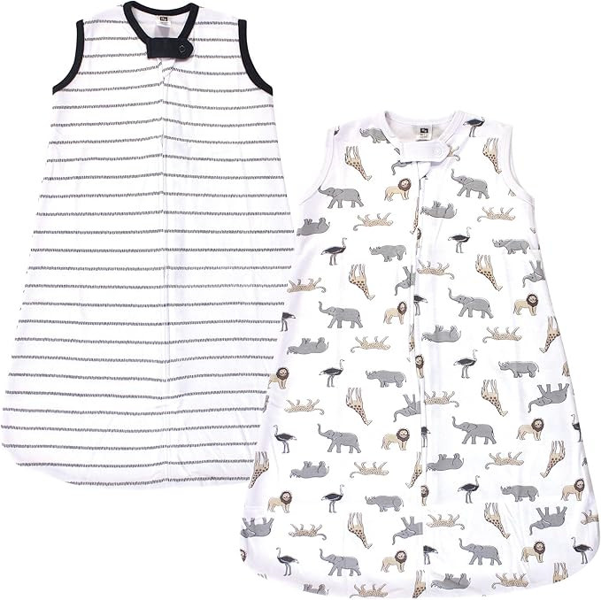 Hudson Baby Unisex Baby Cotton Sleeveless Wearable Sleeping Bag | Amazon (US)