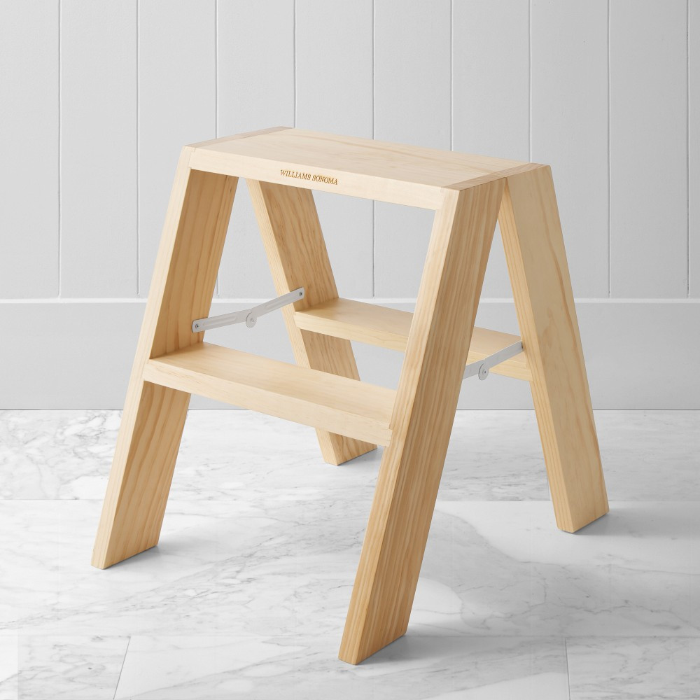 Hold Everything Wood Step Stool | Williams-Sonoma