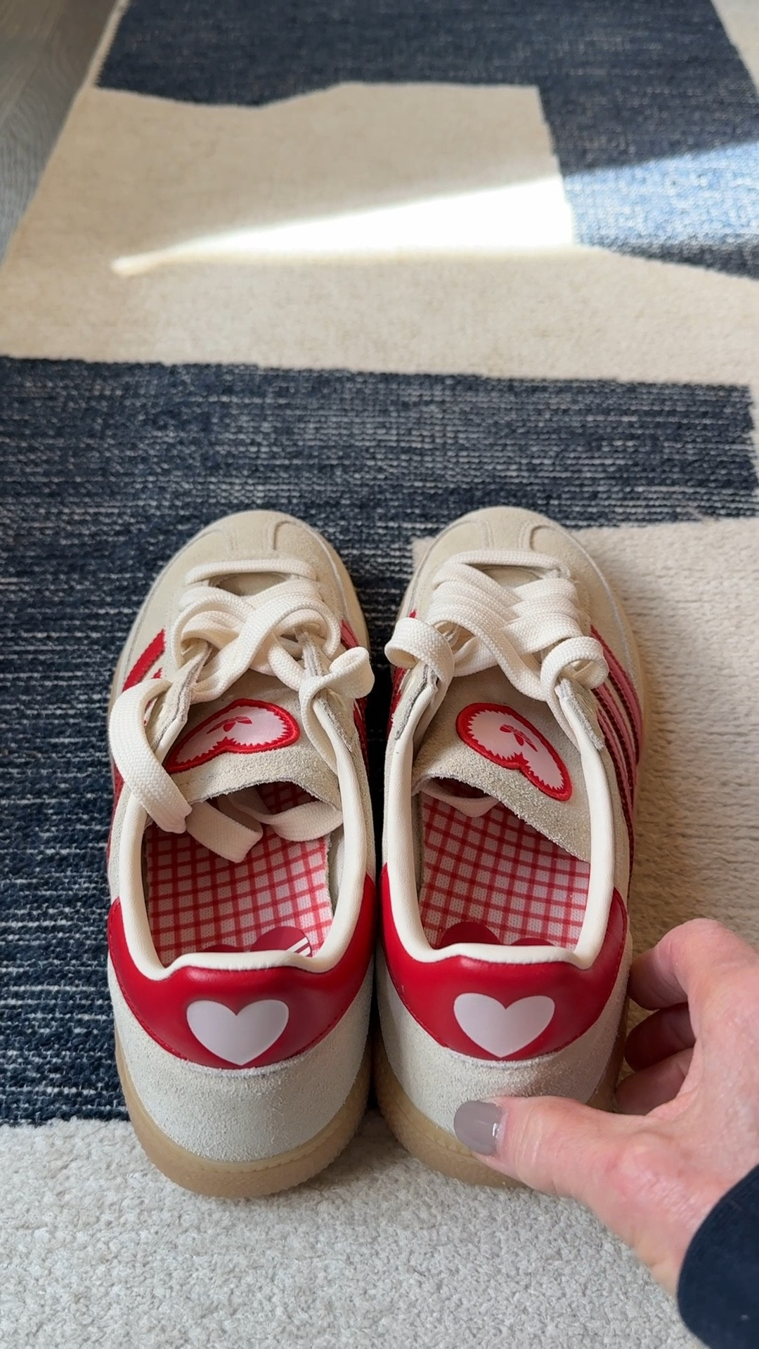 The @adidas Handball Spezial has been on my radar forever. The cream and red is the perfect combo to add a pop of color for spring and summer outfits. Size down.


#LTKOver40 #LTKSeasonal #LTKMothersDay