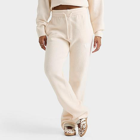 adidas Women's Originals Athletic Department Knitted Sweatpants in Wonder White Size: XL | JD Sports (US)