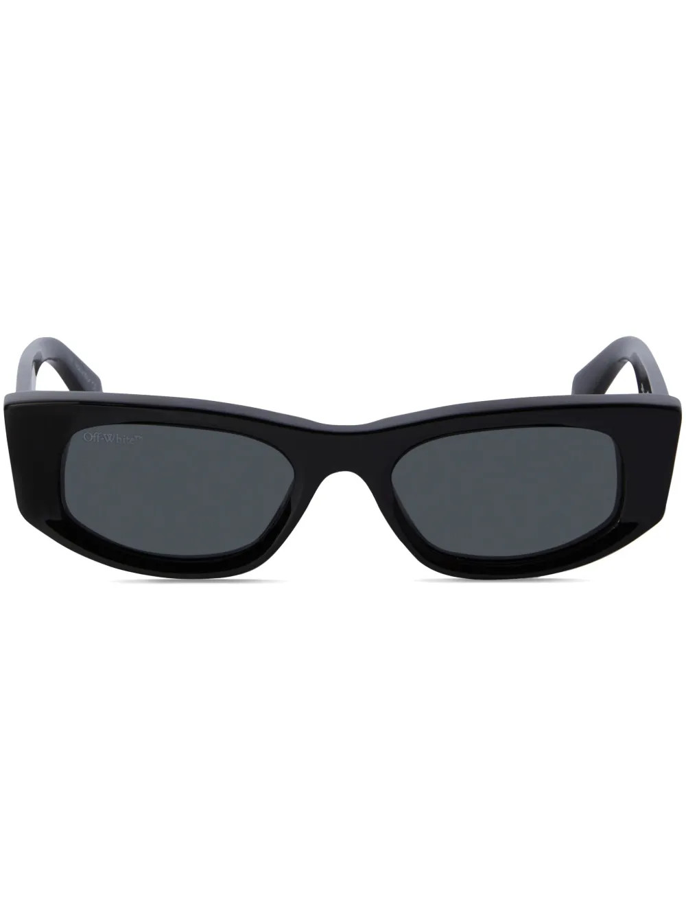 Off-White Eyewear Matera rectangle-frame Sunglasses | Black | FARFETCH | Farfetch Global