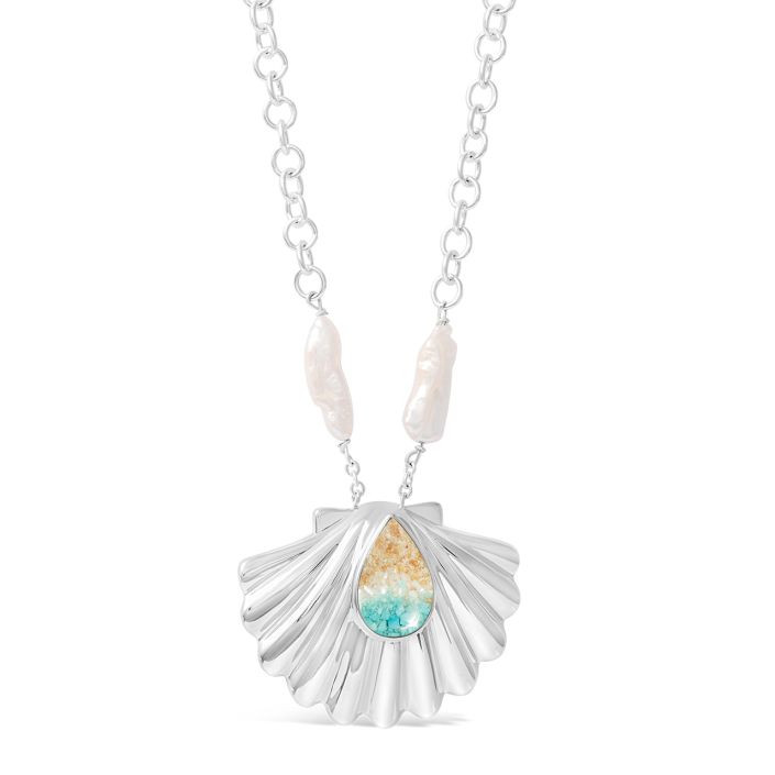 Coastal Shell Necklace - Ocean Gradient | Dune Jewelry
