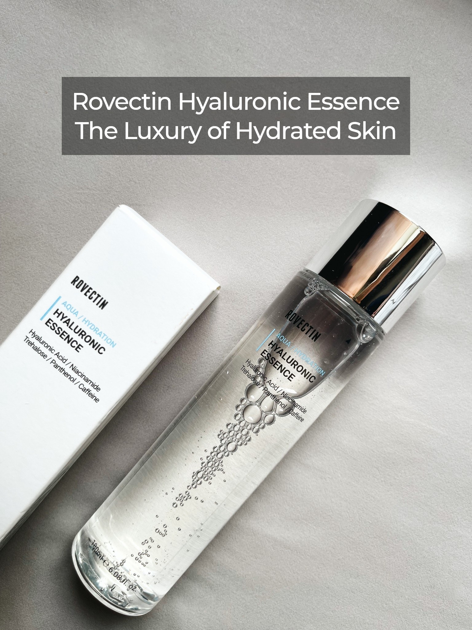 Indulge in pure, refined hydration with Rovectin Hyaluronic Essence💦

This multi-functional essence is designed to deliver advanced hydration and skin barrier support. Formulated with 7 molecular weights of hyaluronic acid, it penetrates deeeply to restore moisture levels, improve skin elasticity, and strengthen the skin barrier. 

Clinically proven to reduce trans epidermal water loss and support optimal skin health, this product is ideal for dehydrated, sensitive, or even compromised skin. 



#LTKU #LTKBeauty