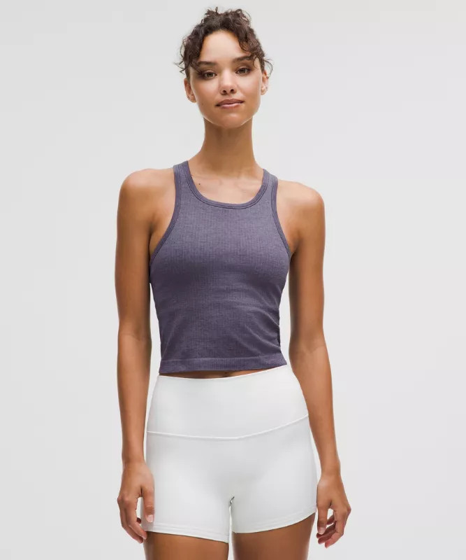 Ebb to Street Cropped Racerback Tank Top | lululemon (AU)