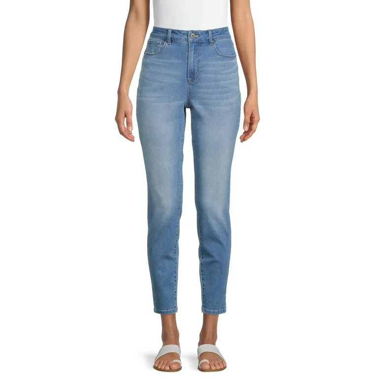 No Boundaries Juniors' High Rise Skinny Jeans | Walmart (US)
