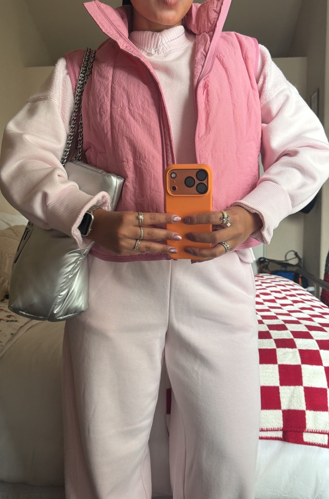 cozy outfit of the day🩷 — wearing size small + pants size small petite

#LTKSeasonal #LTKootd #LTKgrwm