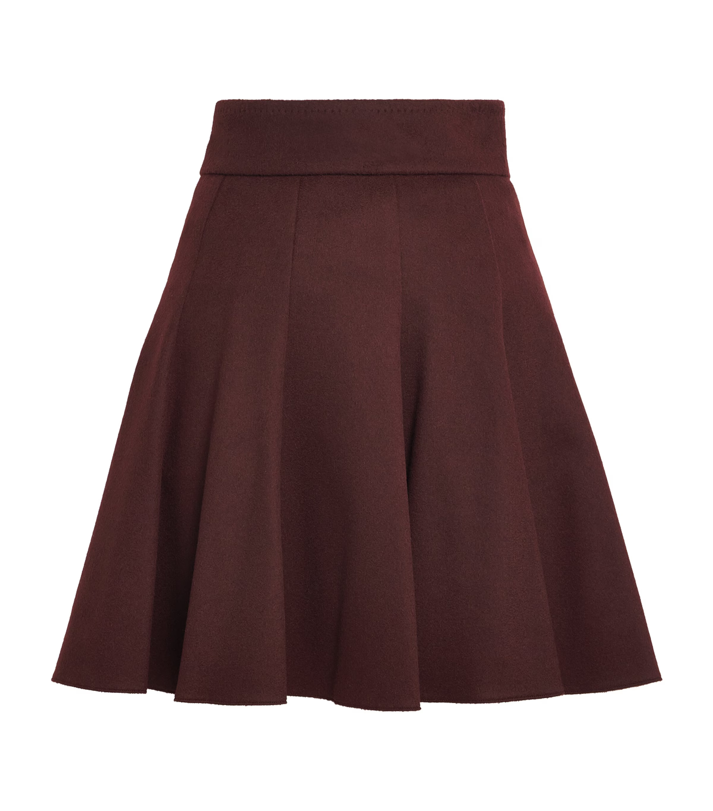 Red Camel Wool Mini Skirt | Harrods