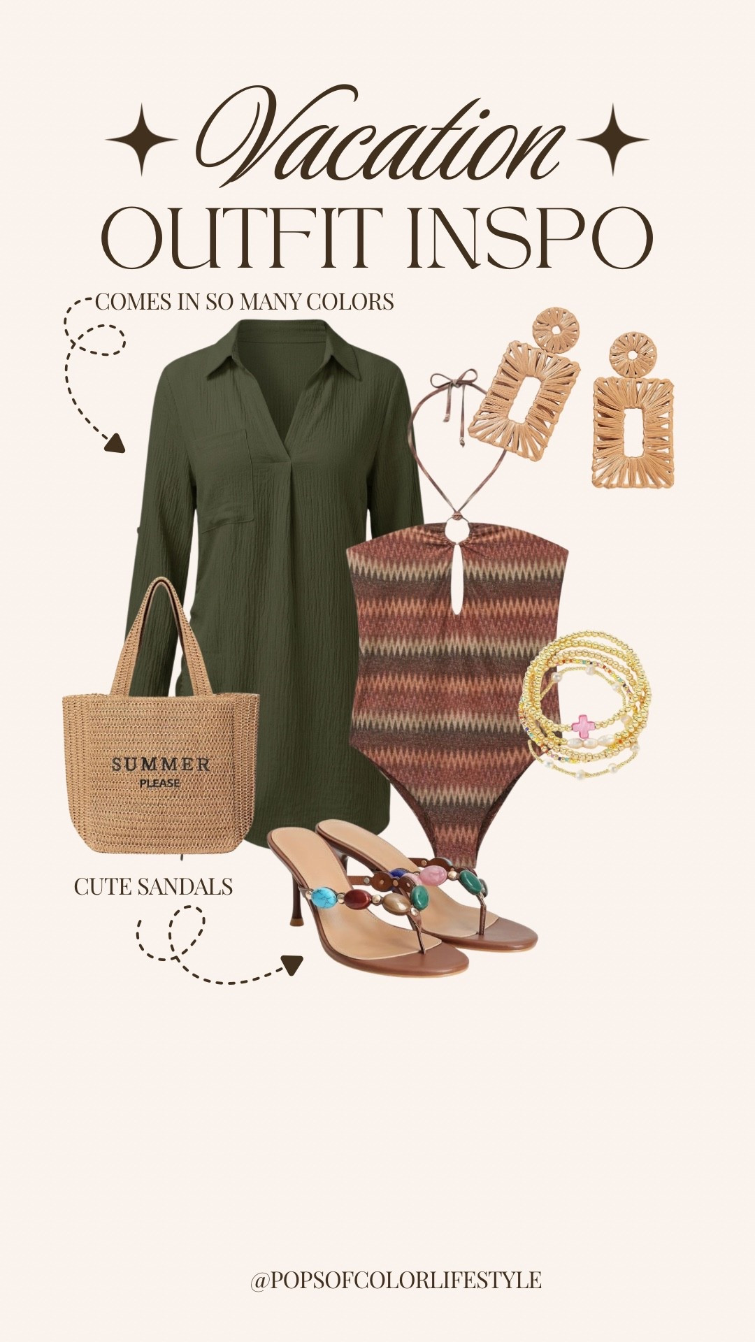 Vacation outfit inspo that goes from the beach to date night in a snap!

#LTKMidsize #LTKPetite #LTKSwim