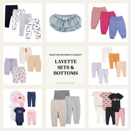 🆕 what’s in my baby’s closet: layette sets & bottoms 🚼