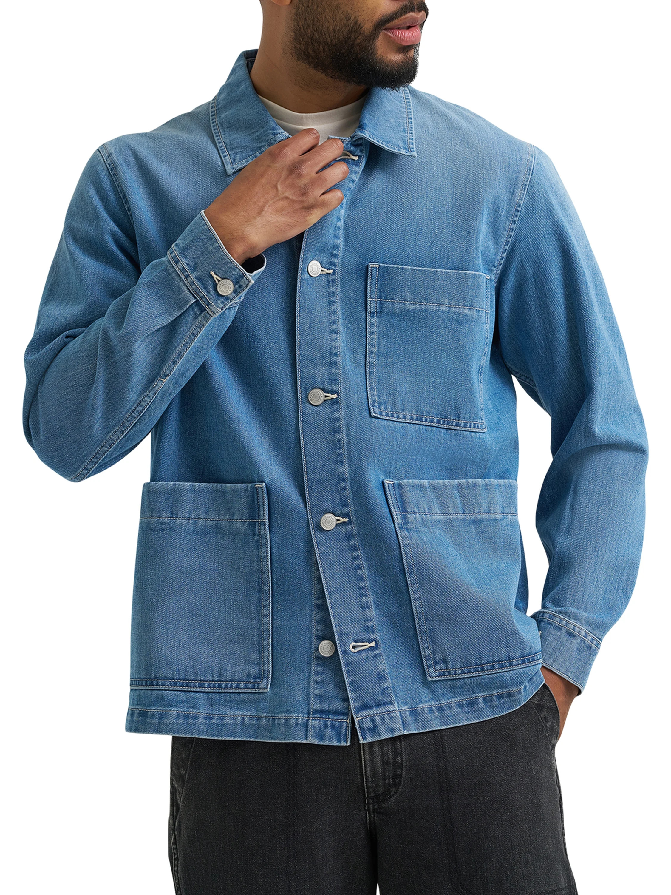 Wrangler® Men's Utility Chore Jacket, Sizes S-3XL | Walmart (US)