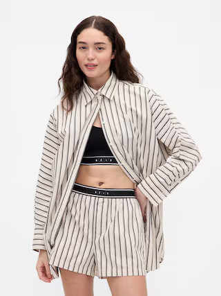 Gap × BÉIS Poplin Dolman Big Shirt | Gap (CA)