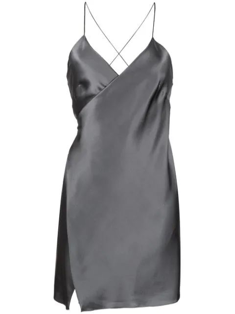 Michelle Mason Vestido Envelope De Seda - Farfetch | Farfetch Global