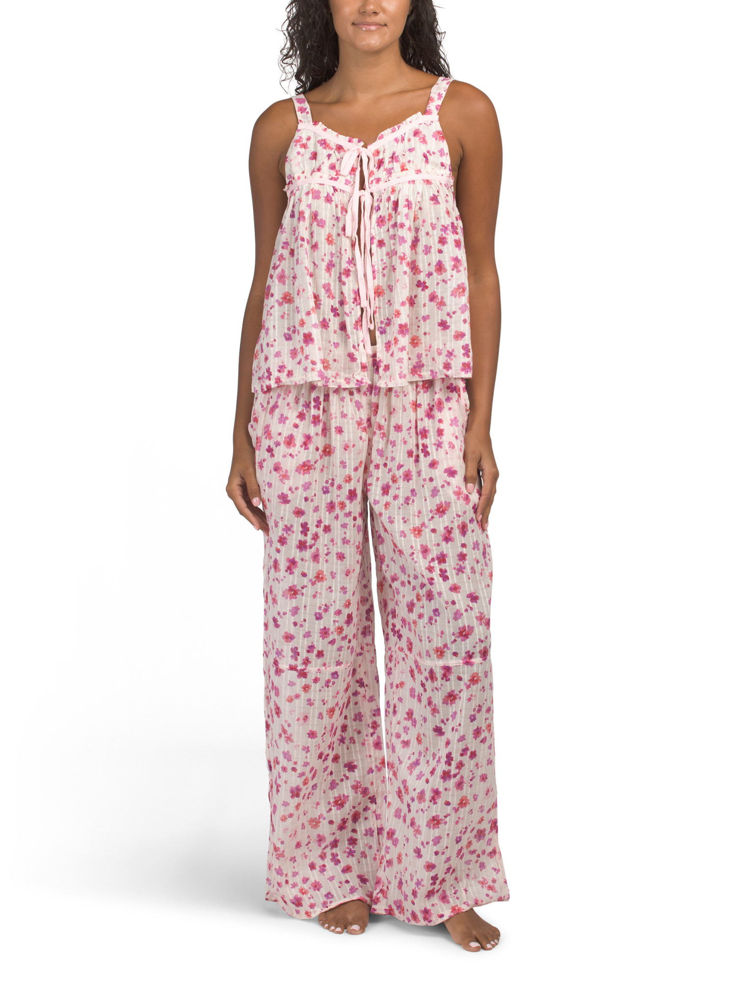 2pc Talk Tonight Pajama Set | Family Pajamas | Marshalls | Marshalls