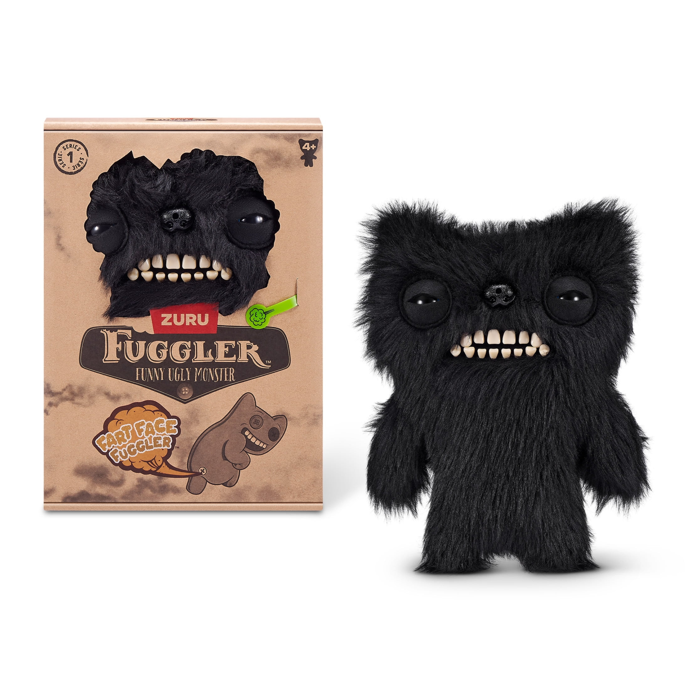 Fuggler Fart Face 9 inch (Munch Munch) Soft Plush, Funny Ugly Monster Stuffed Animal Toy by ZURU | Walmart (US)