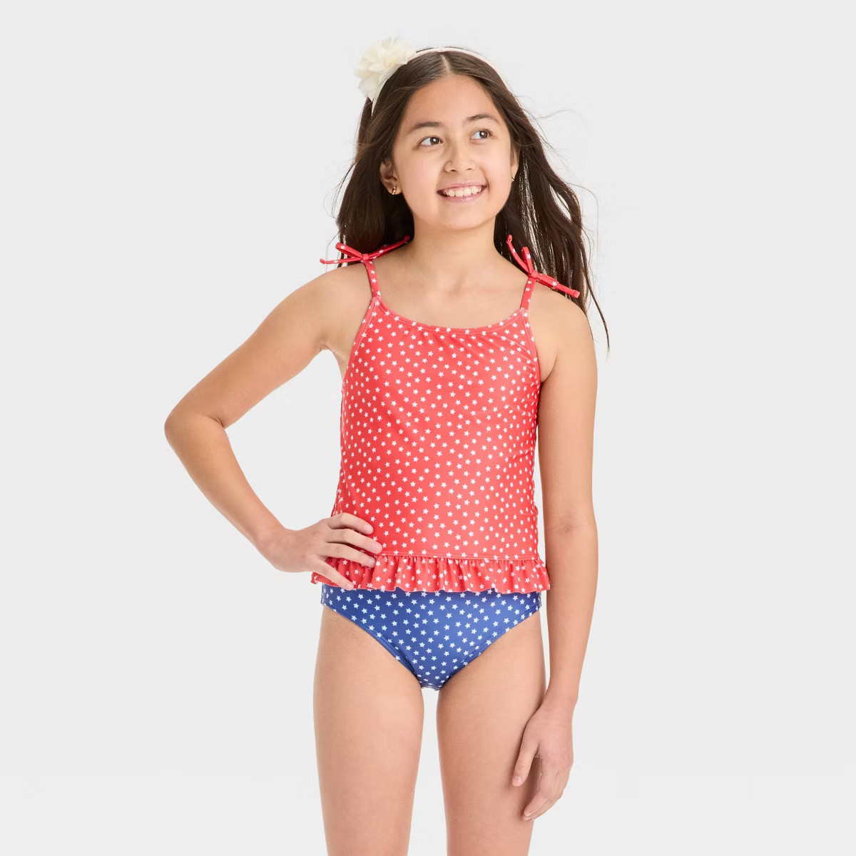 Girls' The USA Tankini Set - Cat & Jack™ | Target