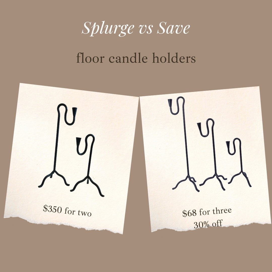 How awesome are these floor candle holders!!! Look straight off of Lulu & Georgia! Some of the best prices I’ve ever seen for these sizes 

#LTKHome #LTKSaleAlert