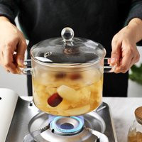 High Borosilicate Glass Simmer Pot Thicker and Heavier Upgraded Glass Pot for Use on Open Flames and Gas Stovetops | AliExpress (US)