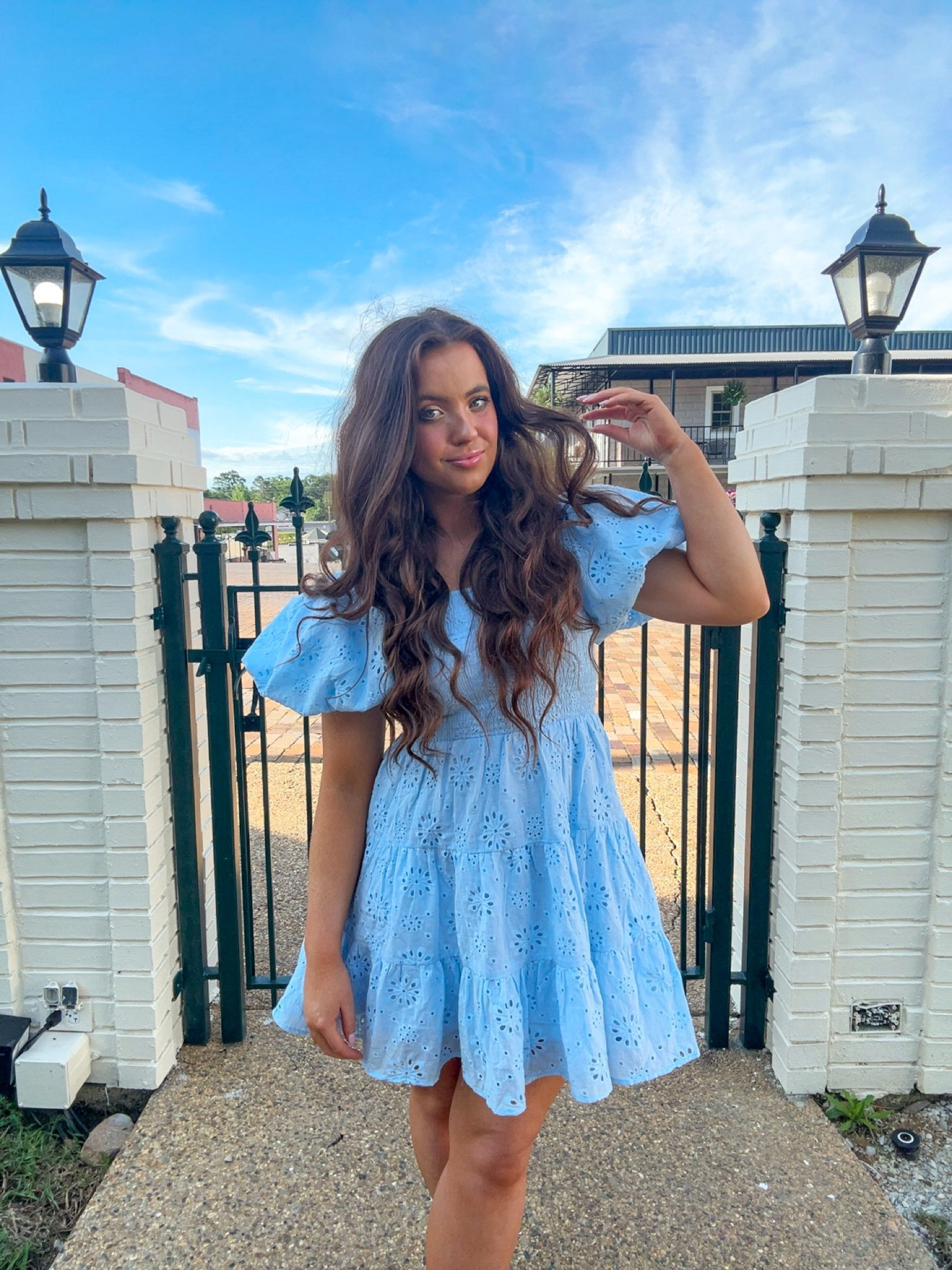 Blue puff sleeved dress 🤍🫶🏼✨ Cinderella vibes

#LTKFind #LTKSeasonal #LTKfit