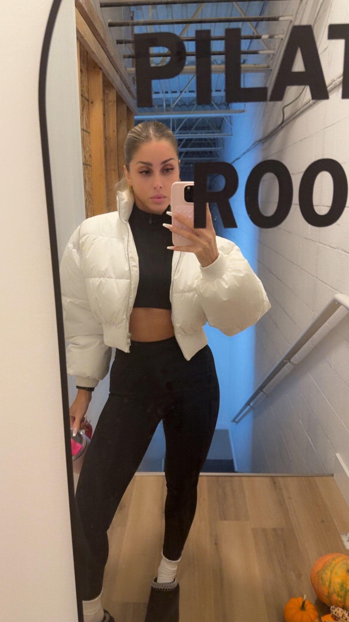 Love this cropped puffer!
White is no longer available 😢 but the new colors are great! ON SALE!

#LTKActive #LTKSaleAlert #LTKCyberWeek