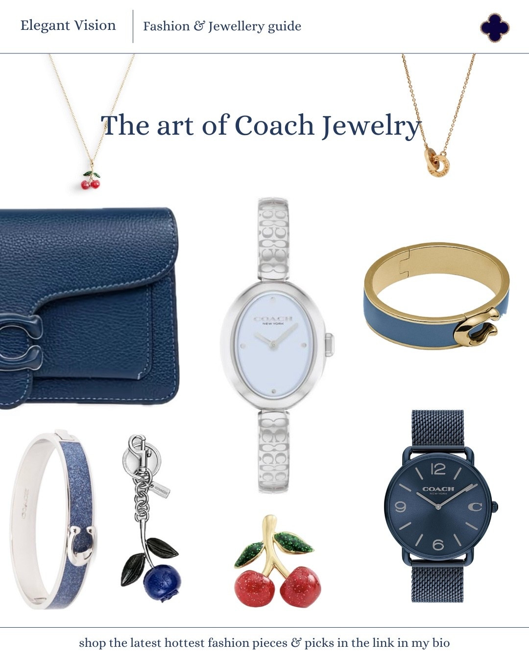 Coach jewelry 

#LTKSeasonal #LTKFindsUnder100 #LTKActive