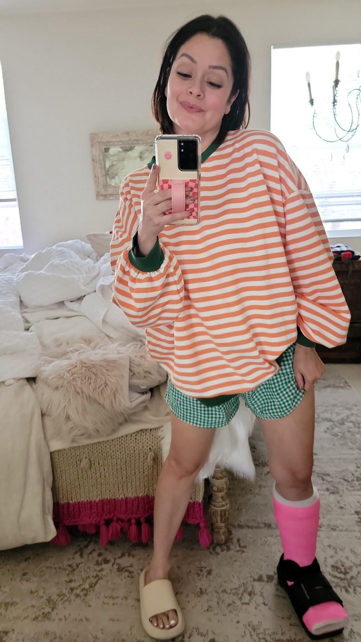 Wearing a medium in the sweatshirt & large in boxers. Perfect lounge wear 

#LTKBacktoSchool #LTKBump #LTKFallSale