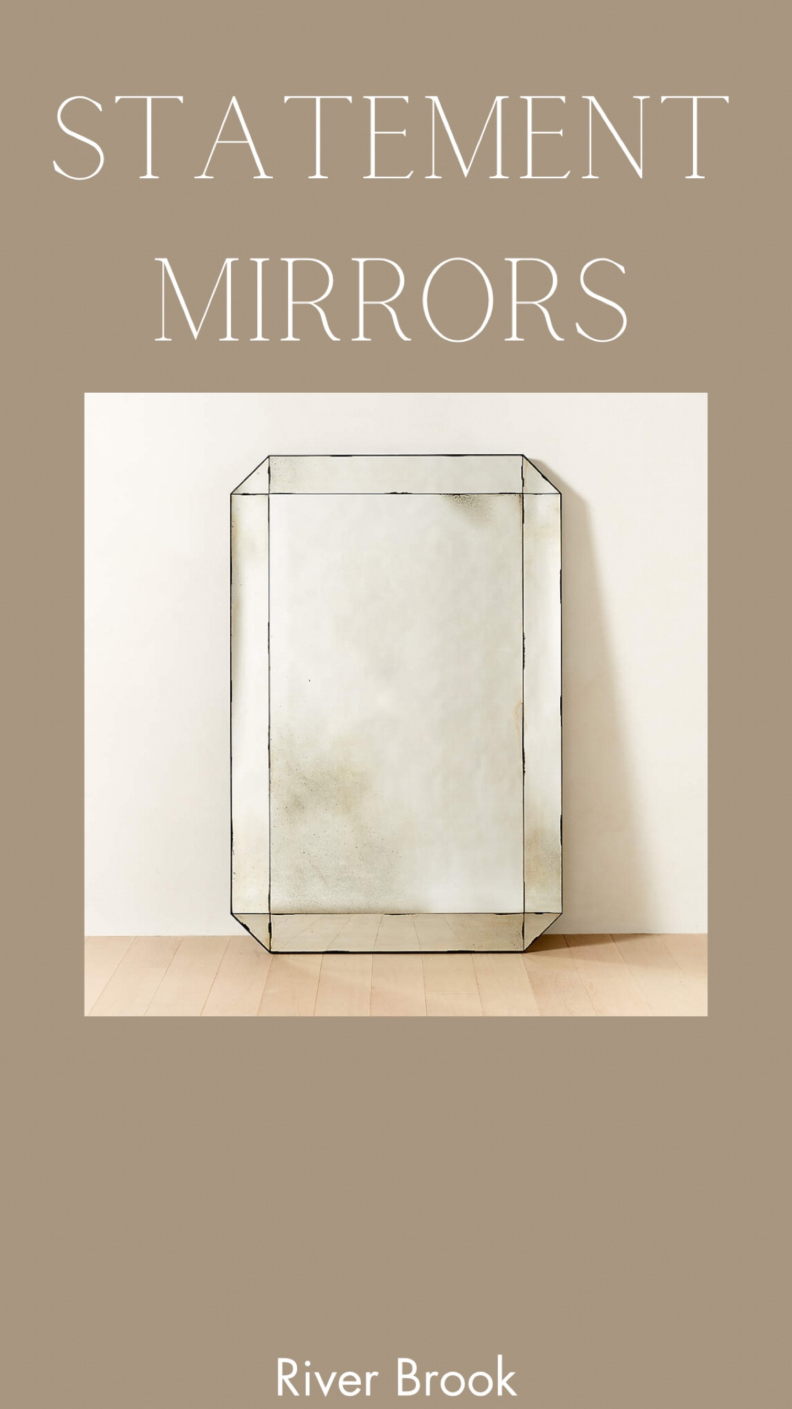 Statement mirrors to last a lifetime in every space! 

#LTKhome