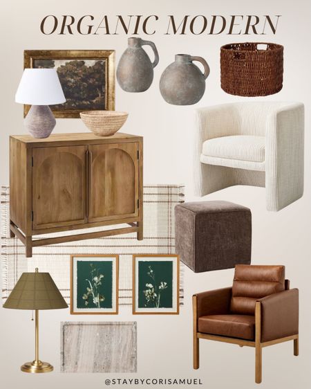 Organic Modern Decor

Home decor, furniture, modern furniture, neutral home decor, lamp, vases, artwork, neutral accent chair

#LTKhome #LTKstyletip