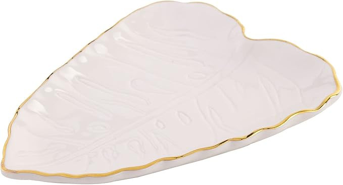 Lilly Pulitzer Shaped Trinket Tray, Ceramic Jewelry Dish, Small Decorative Tray for Jewelry or Ke... | Amazon (US)