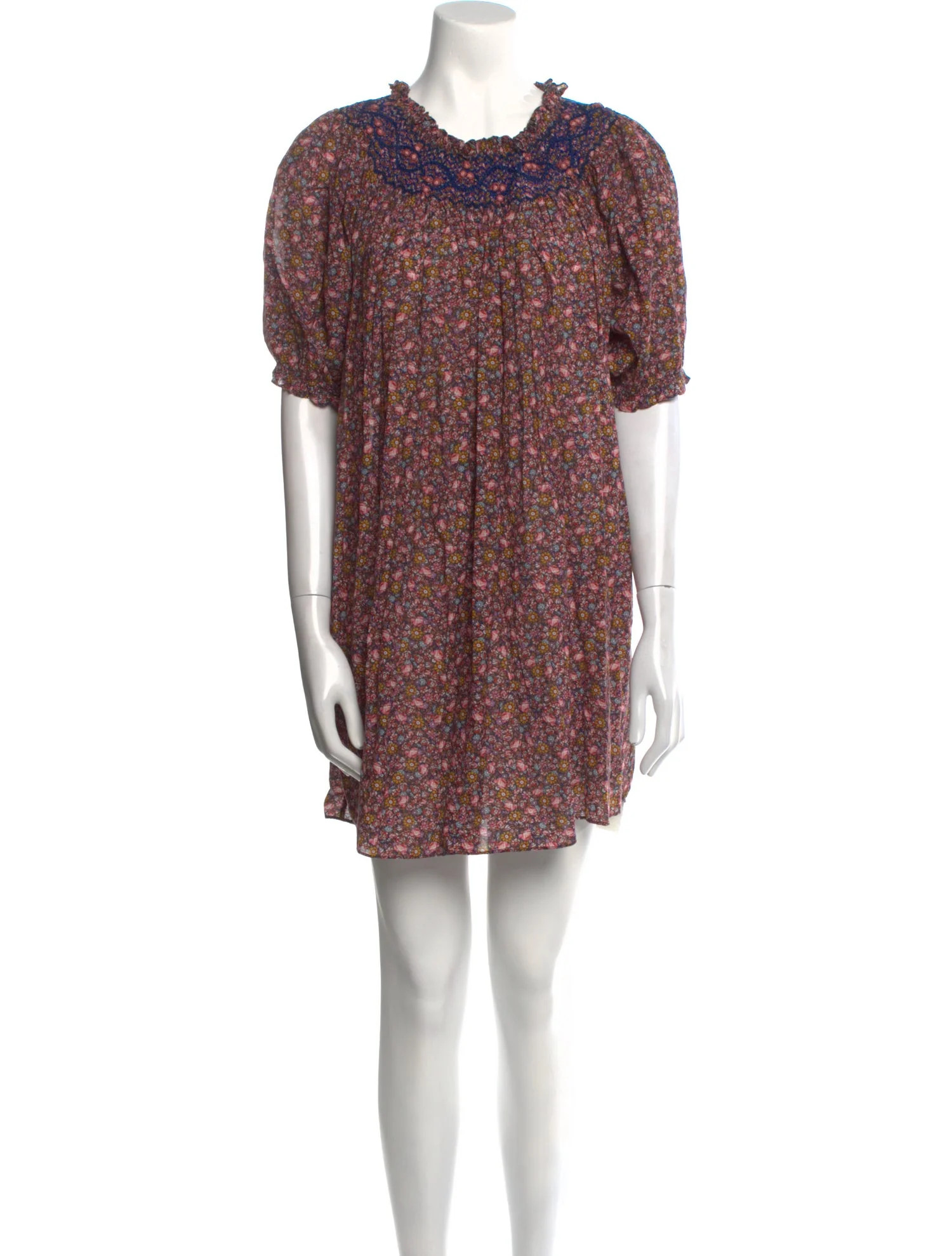 Floral Print Mini Dress | The RealReal