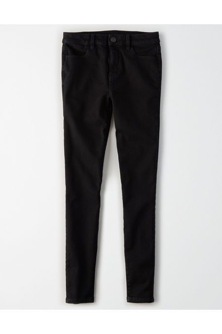 AE 360 Ne(x)t Level High-Waisted Jegging Women's Proper Black 4 Regular | American Eagle Outfitters (US & CA)
