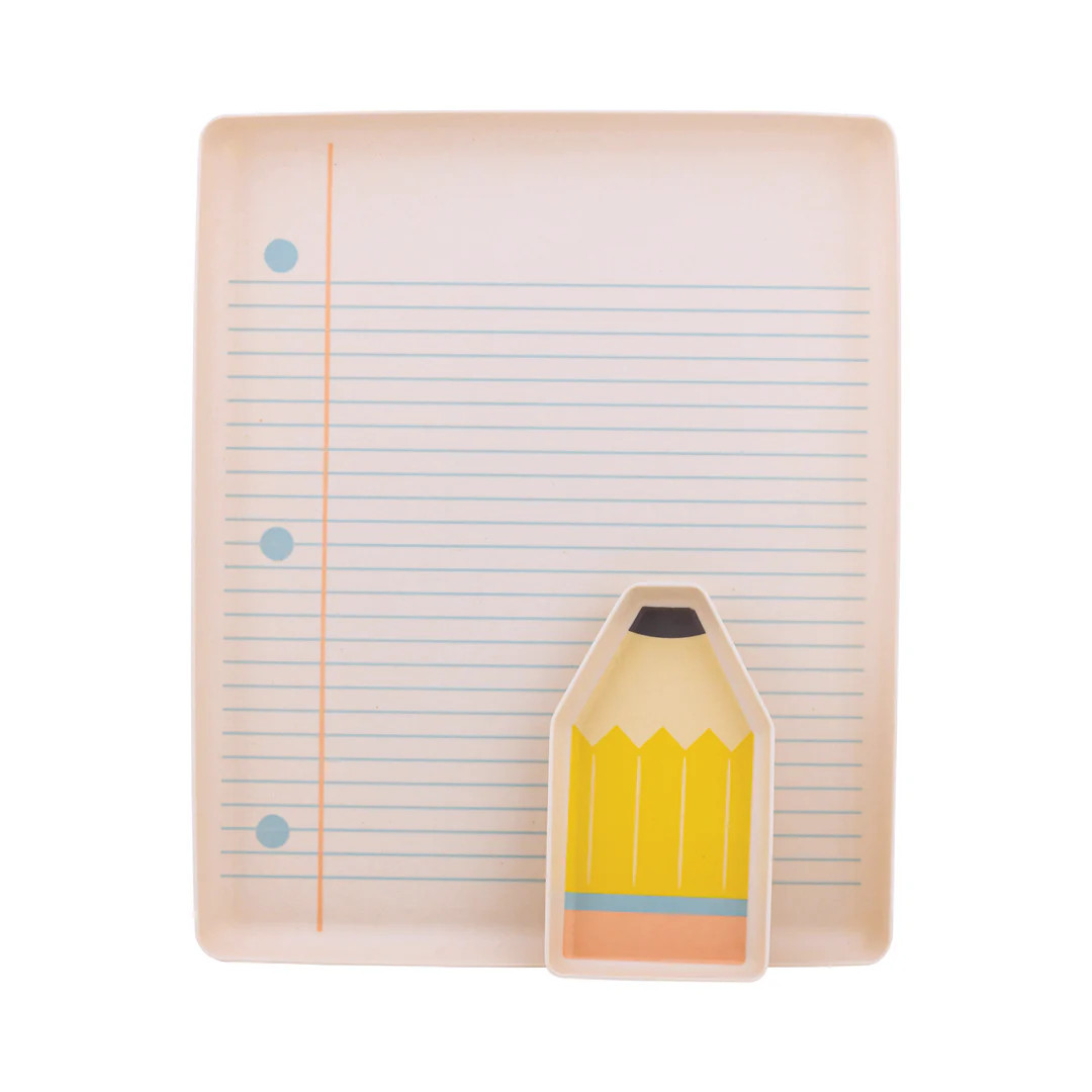 Occasions Paper and Pencil Bamboo Tray Set | My Mind's Eye