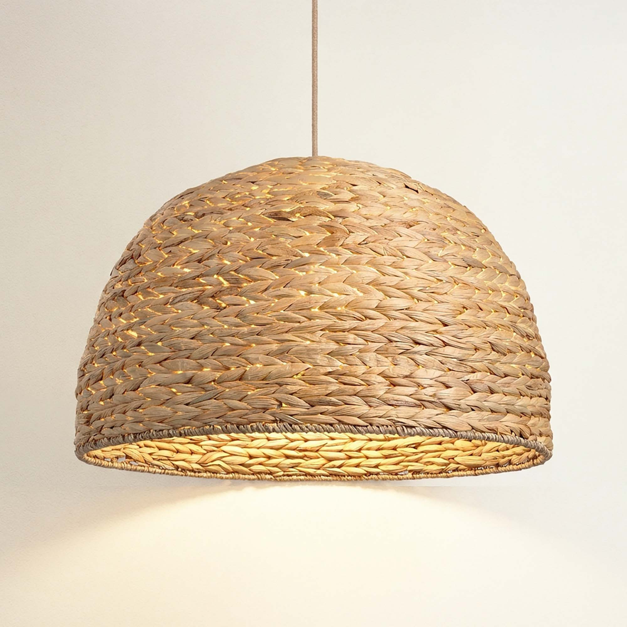 Althea Rattan Pendant Light | Rowabi