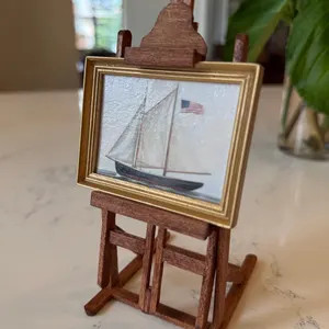 4th of July Ship Print | Vintage Style Sailboat Painting | Independence Day Decor | Patriotic Ame... | Etsy (Global)