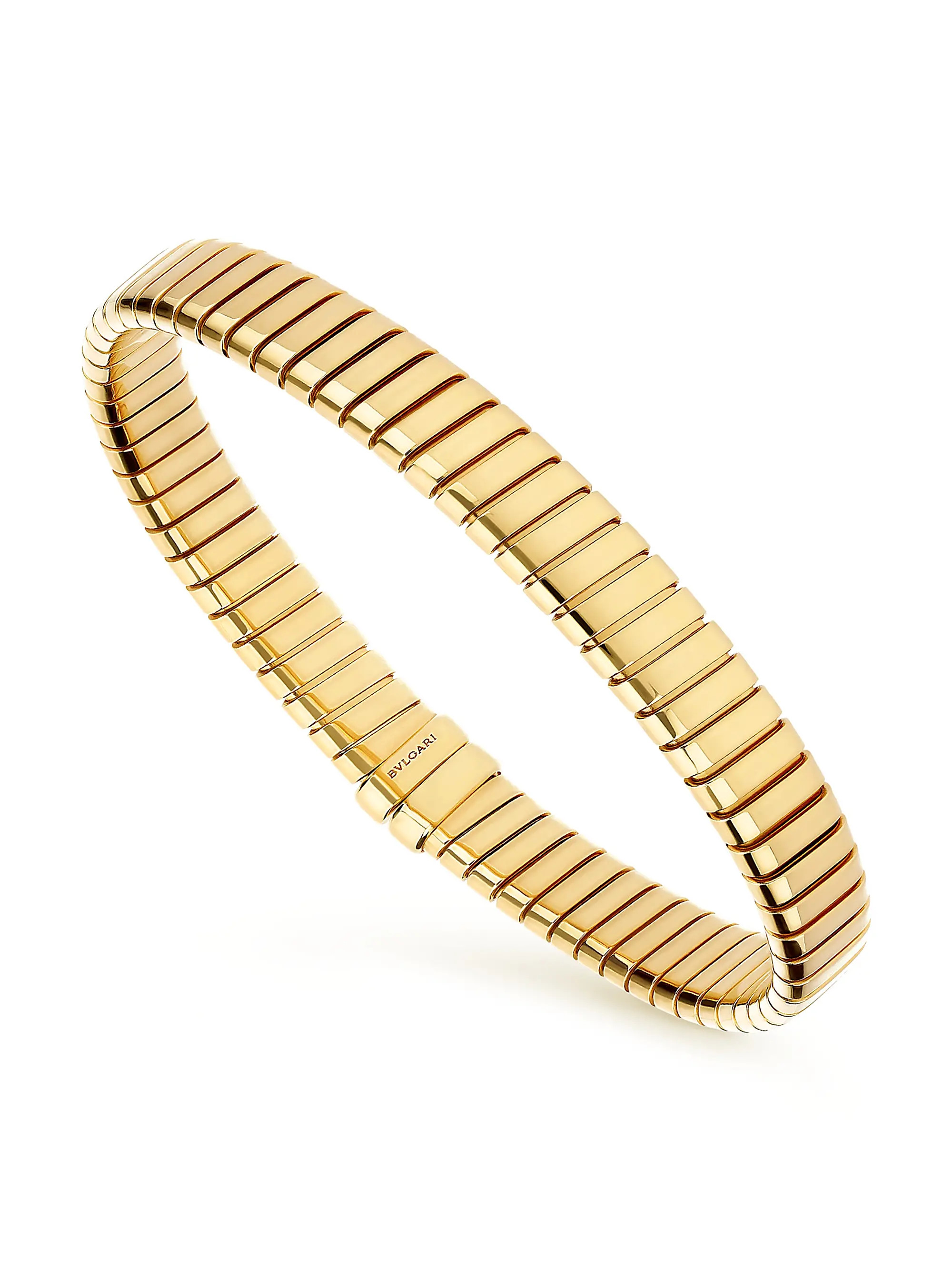 Tubogas 18K Yellow Gold Bracelet | Saks Fifth Avenue
