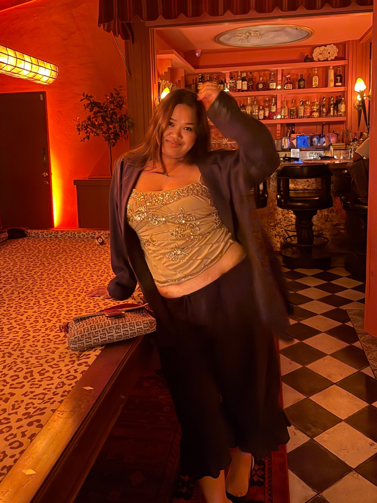 plus size dinner outfit 🍷 sizes I’m wearing! Top: princess Polly XL, Pants: originally from Urban Outfitters XXL, blazer: reformation 2X, shoes originally asos

#LTKootd #LTKValentine #LTKPlusSize