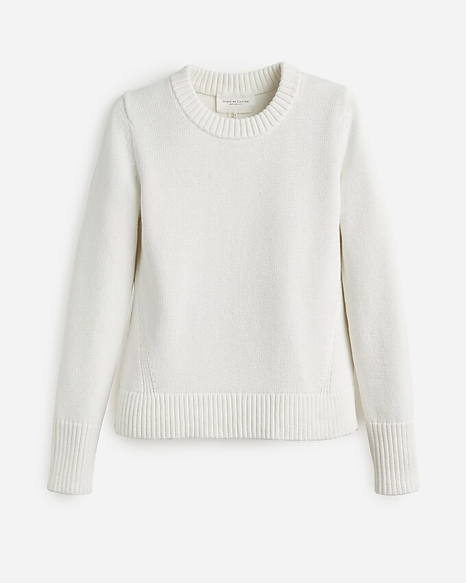 State of Cotton NYC Castine medium-weight crewneck sweater | J. Crew US