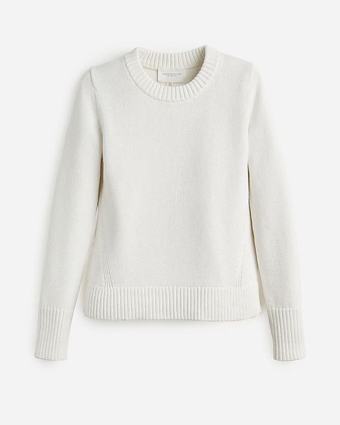 State of Cotton NYC Castine medium-weight crewneck sweater | J.Crew US