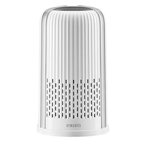 Homedics TotalClean 4-in-1 Tower Air Purifier, 360-Degree HEPA Filtration for Allergens, Dust and Da | Amazon (US)