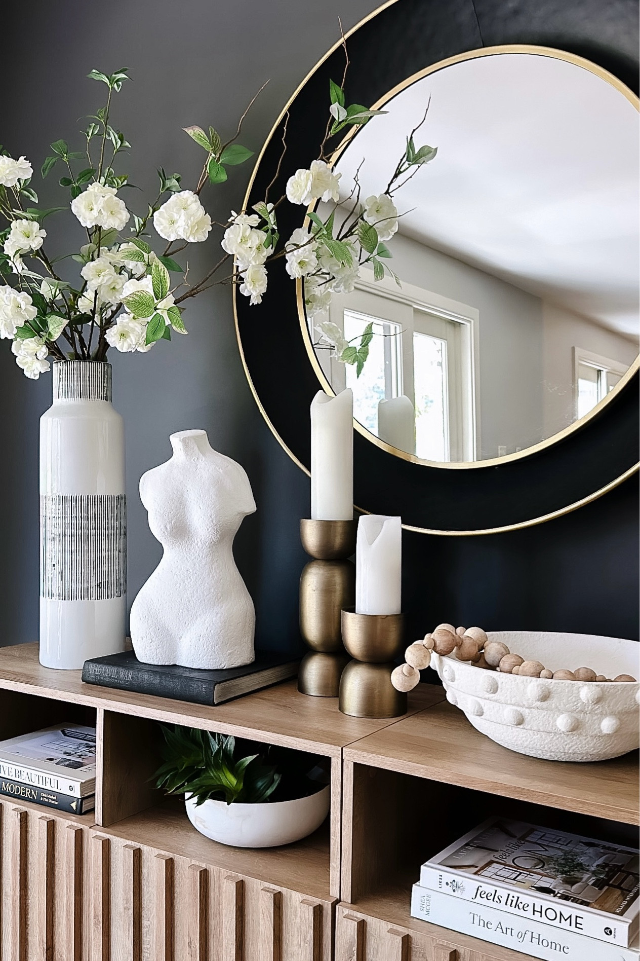 A few of my favorite decor pieces for styling a console or sideboard. 

#LTKFindsUnder100 #LTKHome