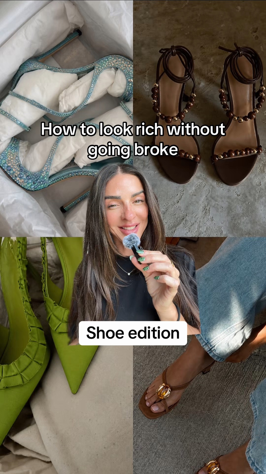 How to look rich without going broke shoe edition. New shoes for early fall. Designer look for less.