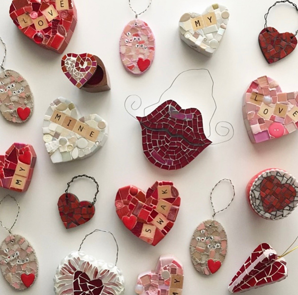 Love is in the air whether you’re celebrating Valentine’s or Galentine’s. These heart-centered mosaic gifts are one-of-a-kind and express exactly how you feel. ❤️🩷

Choose from items like decorative boxes, coffee table decor, paperweights, ornaments, desk decor and wall art.

#valentinesdaydecor #galentinesday #wallart #coffeetabledecor #shelfdecor #deskdecor #bffgifts #heartdecor #mosaic #jewelrybox #trinketbox


#LTKFindsUnder100 #LTKSeasonal #LTKHome