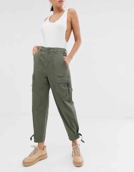 ASOS DESIGN twill utility combat pants | ASOS US