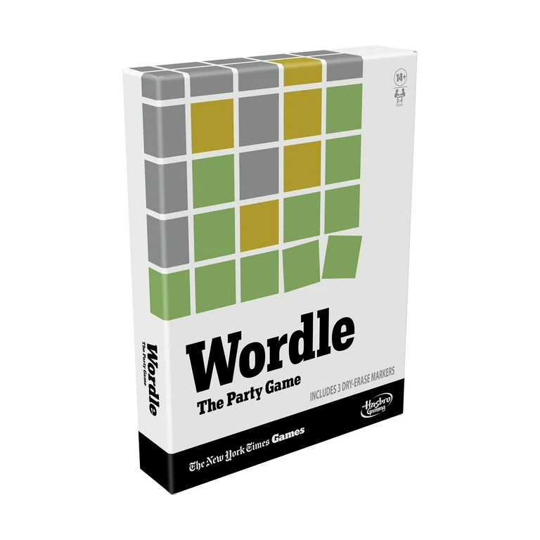 Wordle The Party Board Game for Teens and Family Ages 14 and Up, 2-4 Players - Walmart.com | Walmart (US)