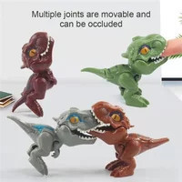 5/10PCS Finger-Biting Dinosaur Toys | Movable Joints Simulation Model for Kids Educational & Christmas Gifts | AliExpress (US)