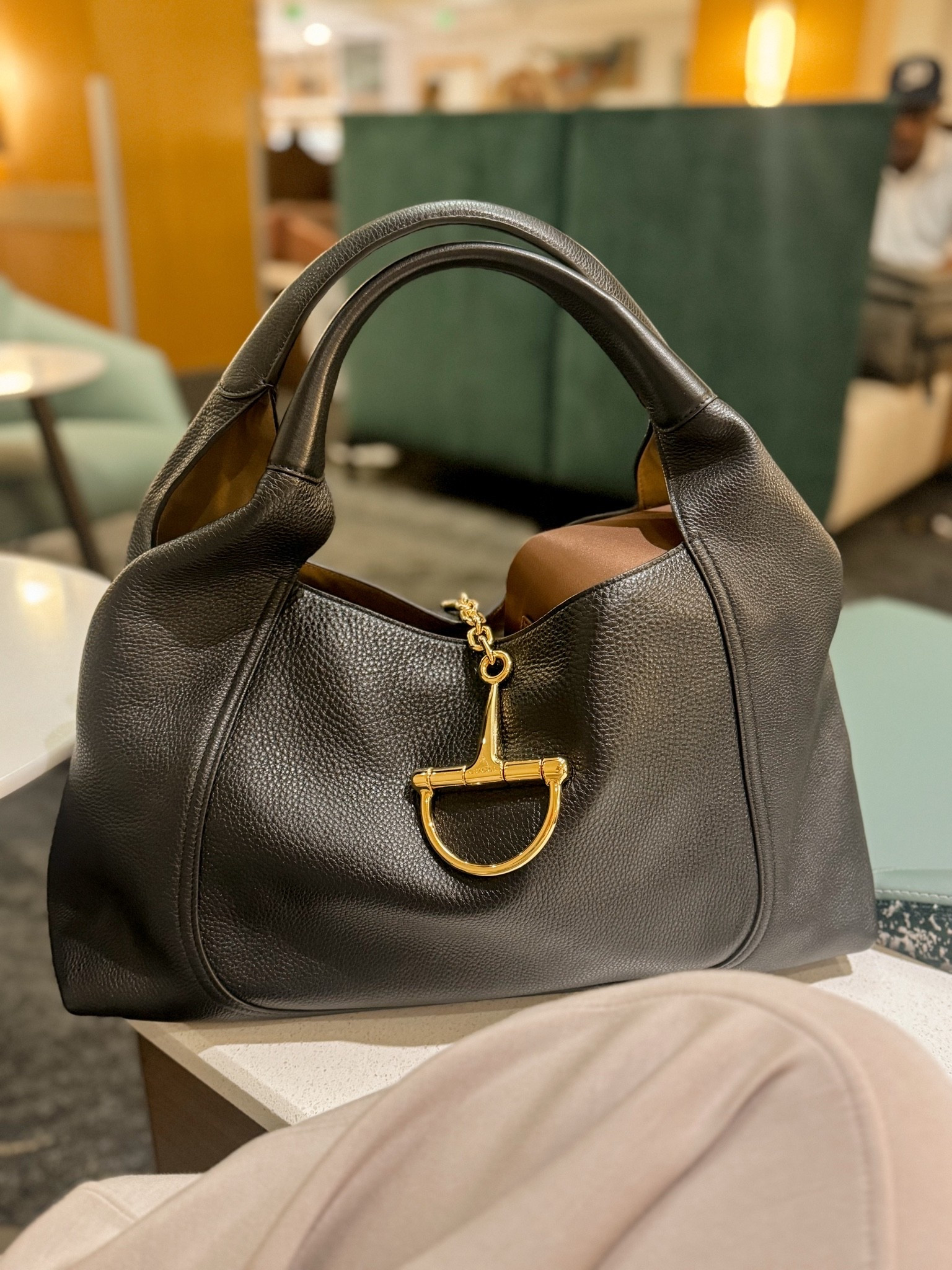 Quiet luxury meets reliability. 🖤 I can already tell this black Gucci tote is going to be my fall go-bag—and one I’ll carry straight through winter.

It’s so comfortable on the arm, fits SO much, and I love that it still has that relaxed, effortless shape without feeling stiff or overly structured. Chic, practical, and timeless… exactly what I want in an everyday luxury bag.

#LTKNYFW #LTKTravel #LTKdayinmylife
