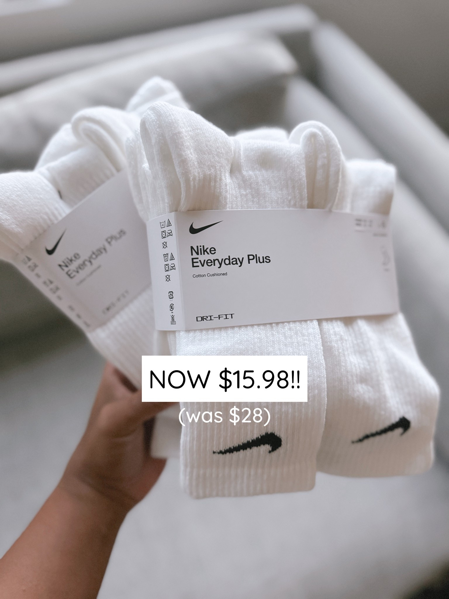 Nike socks on sale! There’s probably a tween or teen out there that needs socks. 😉

#LTKActive #LTKKids #LTKSaleAlert