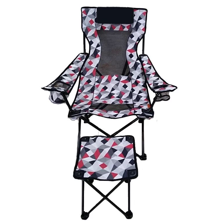 Ozark Trail Camp Lounge Chair with Detached Footrest for Outdoor | Walmart (US)