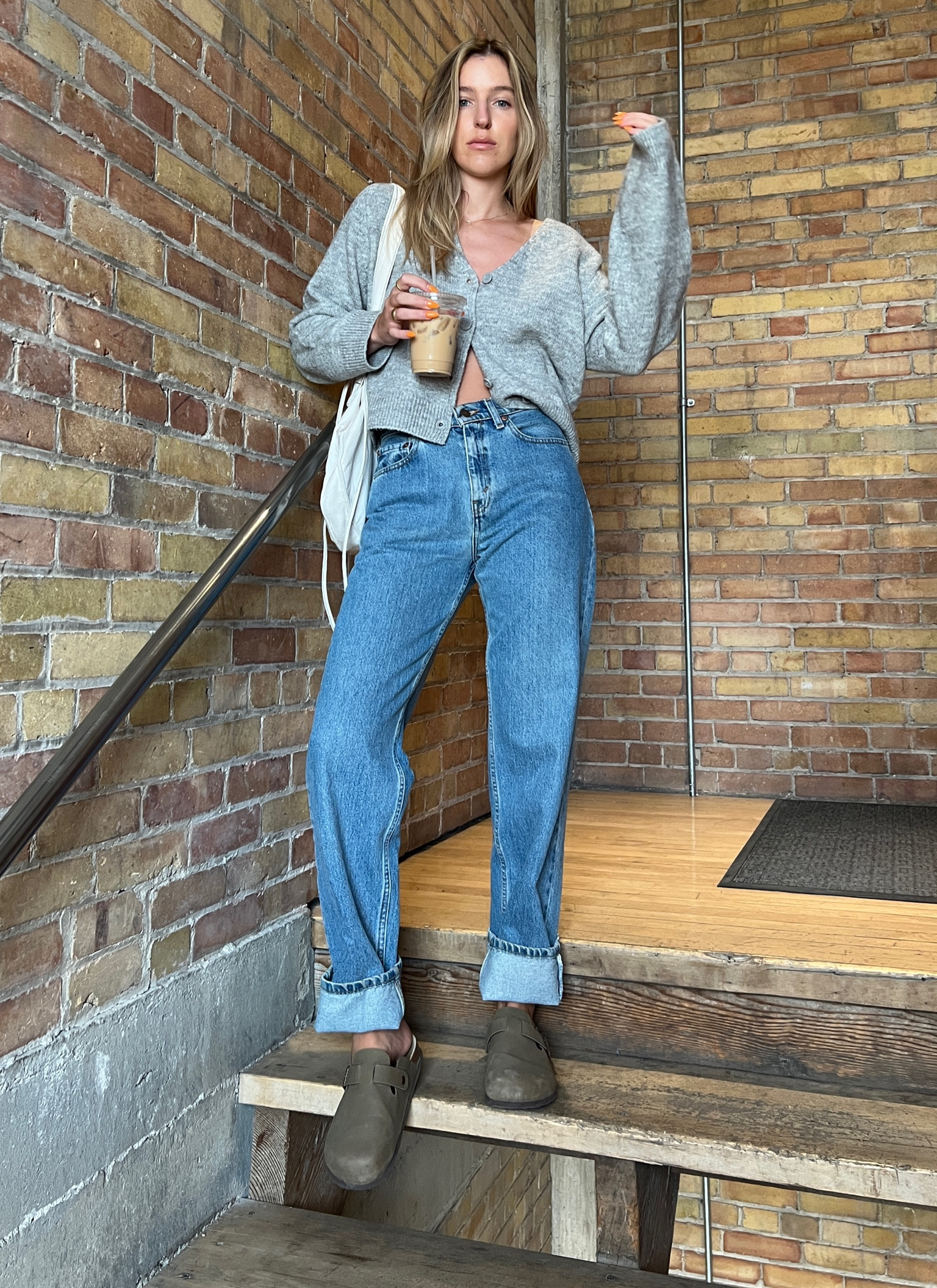 H&M sweaters are always a fav. Wearing a size small, naturally runs a little big. Only $35! 

Keywords: H&M, fall styles, fall sweaters, knit sweater, Boston Birkenstock, fall outfit, farmers market outfit, Levi’s

#LTKfit